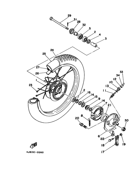 Front wheel