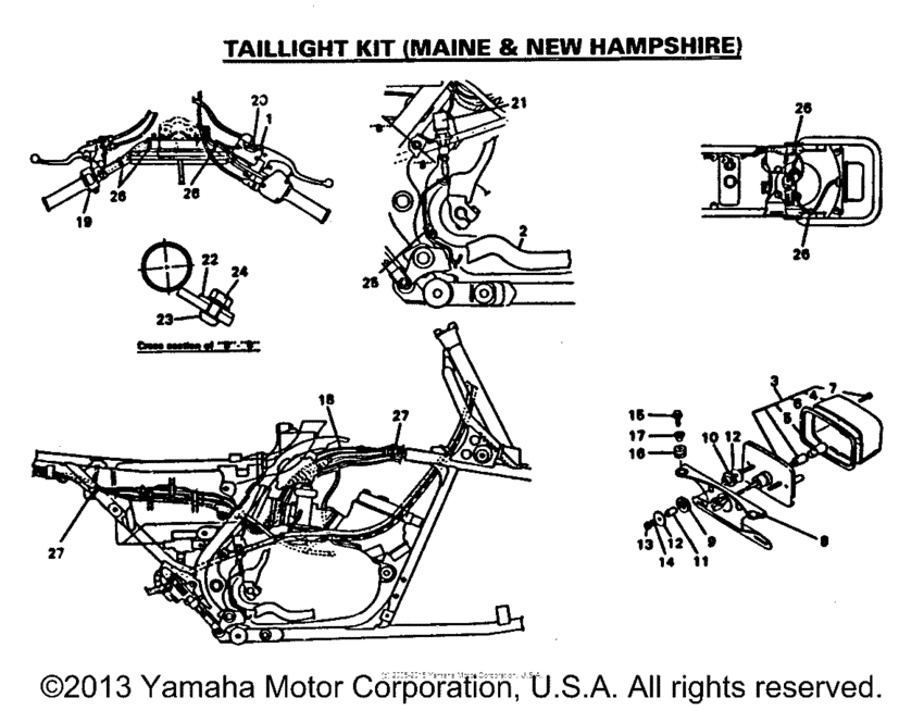 Taillight kit