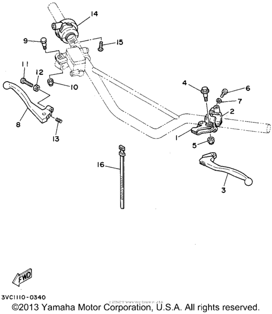 Handle switch & lever