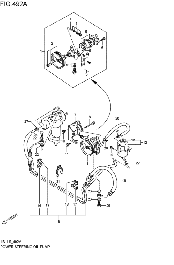 power steering oil pump