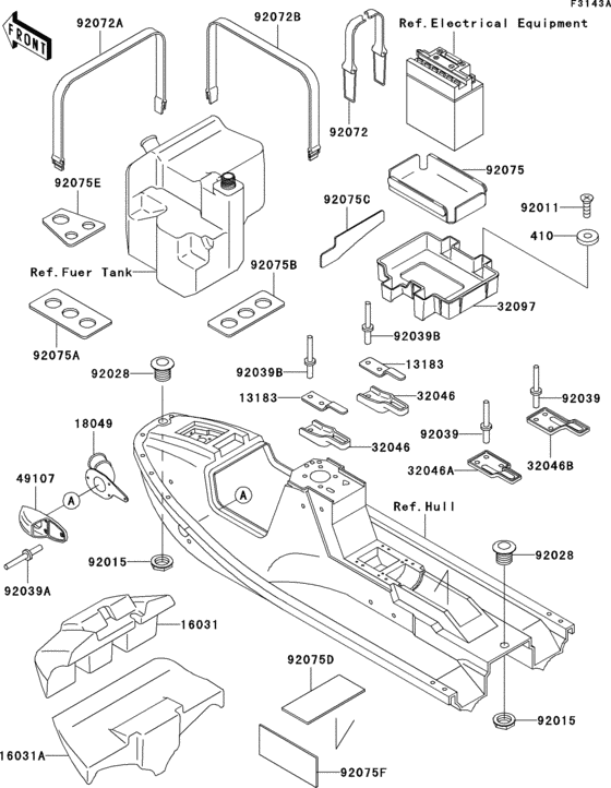 Hull fittings(jf650-a9)