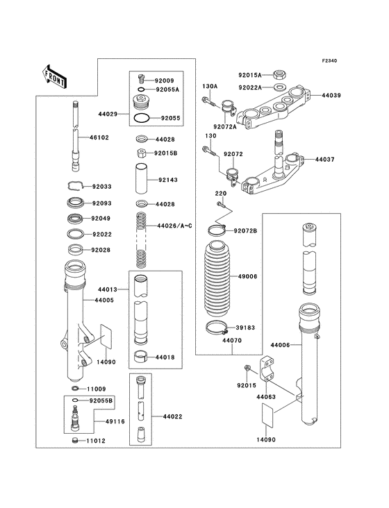 Front fork