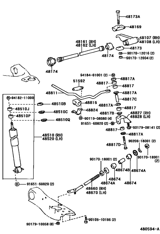 Front Spring & Shock Absorber