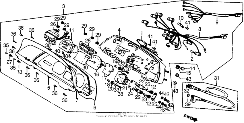 Combination instrument