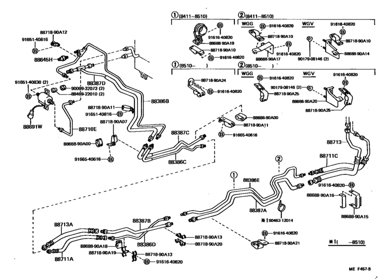 Heating & Air Conditioning - Cooler Piping