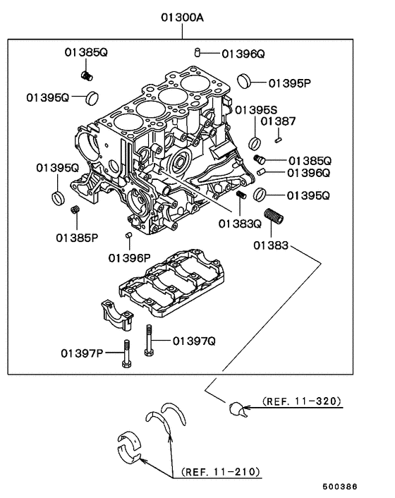 Cylinder block
