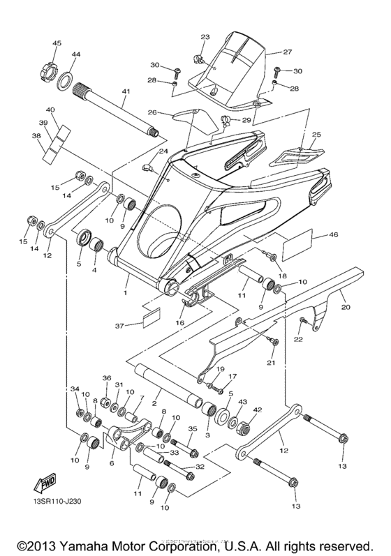 Rear arm & suspension