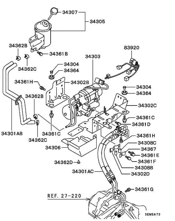 Rear axle diff control