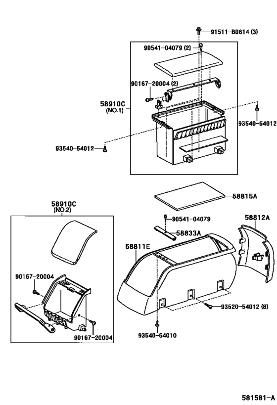 Console Box & Bracket
