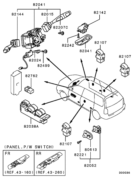 Switch & cigar lighter