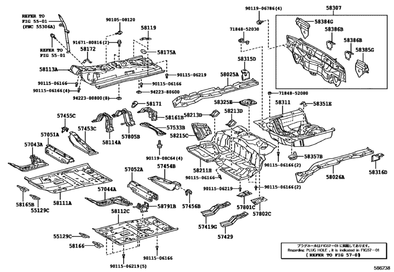 Floor Pan & Lower Back Panel