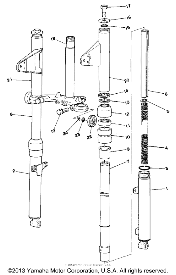 Front fork