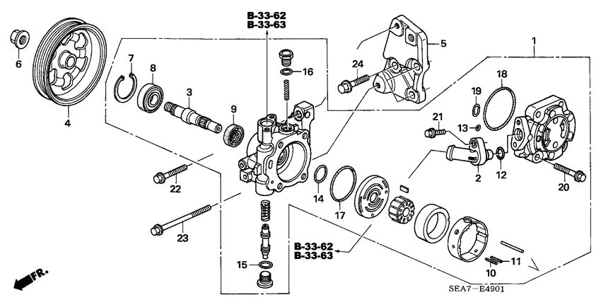 Power steering pump