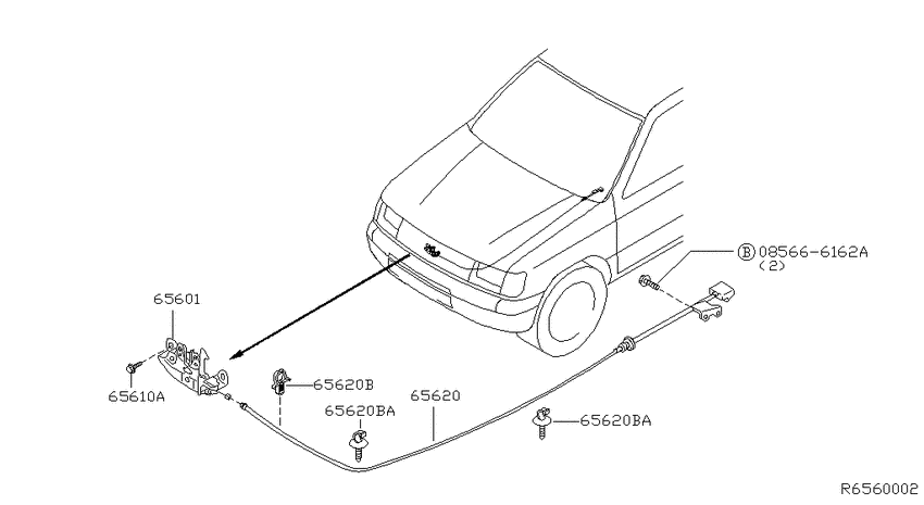Hood lock control
