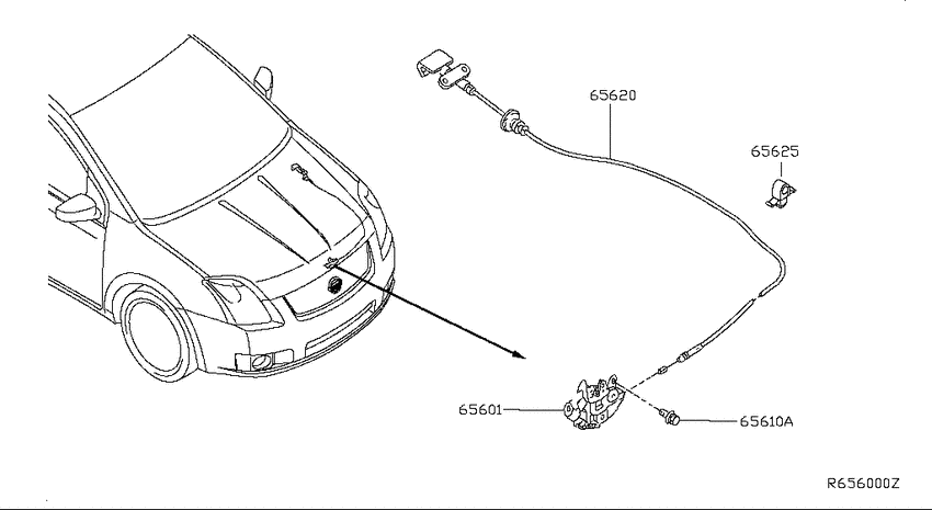 Hood lock control