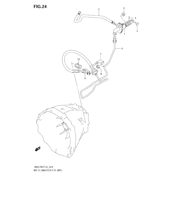 Mt clutch master cyl