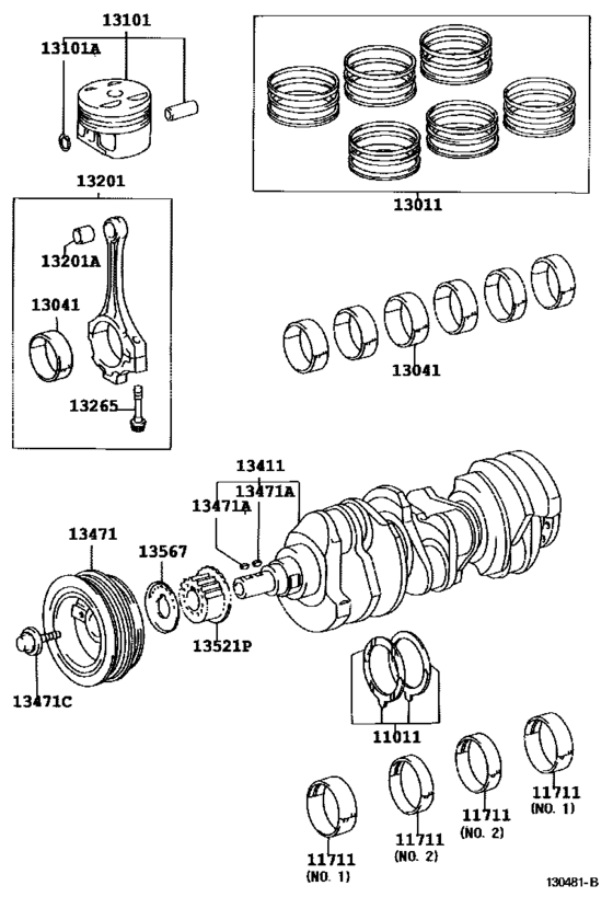 Crankshaft & Piston