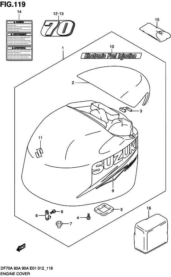 Engine cover