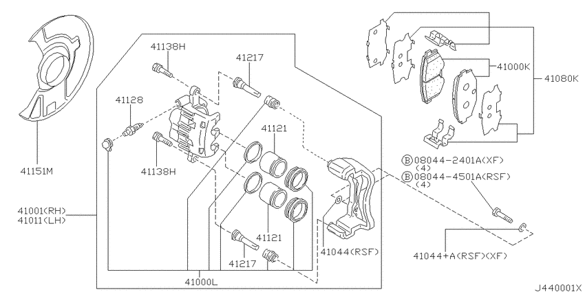 Front brake