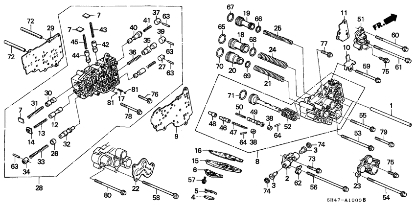 Secondary body/servo body