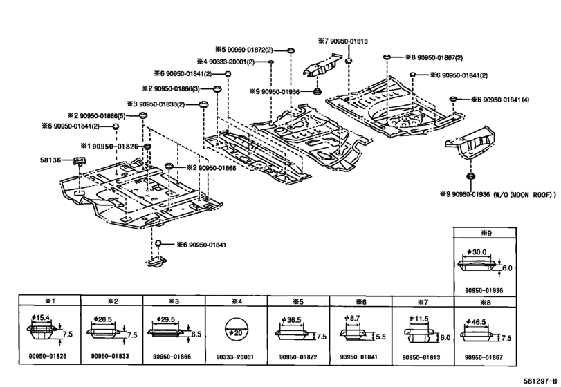 Floor Pan & Lower Back Panel
