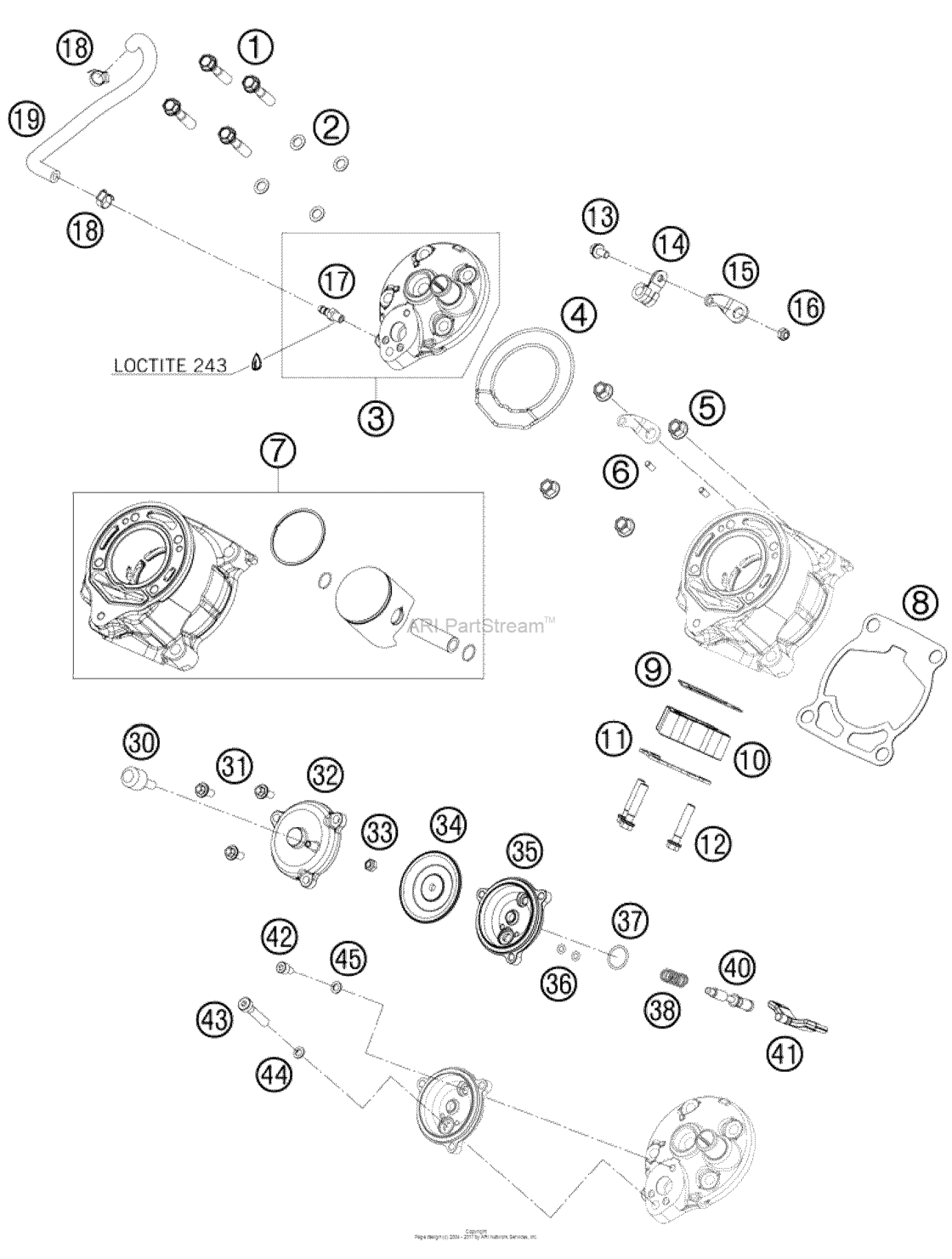 Cylinder, Cylinder Head