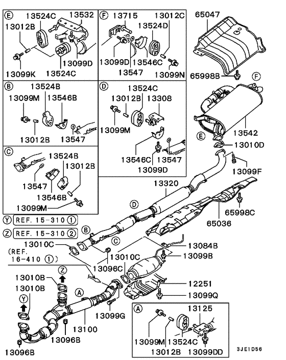 Exhaust pipe & muffler