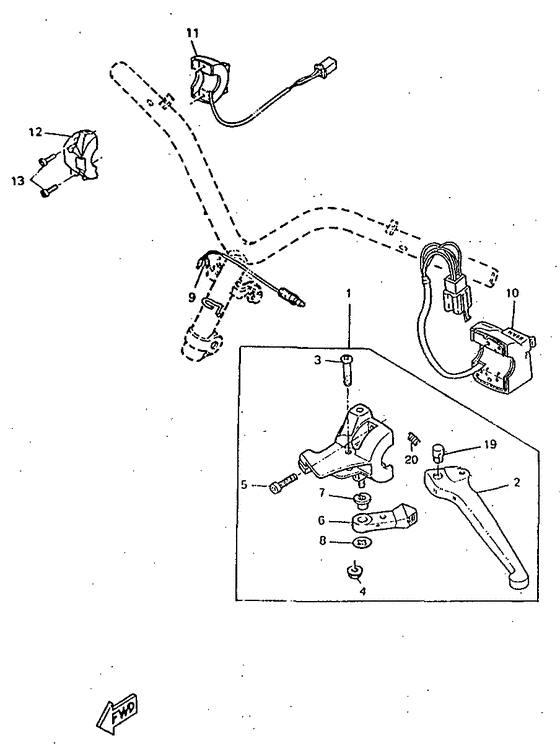 Handle switch & lever