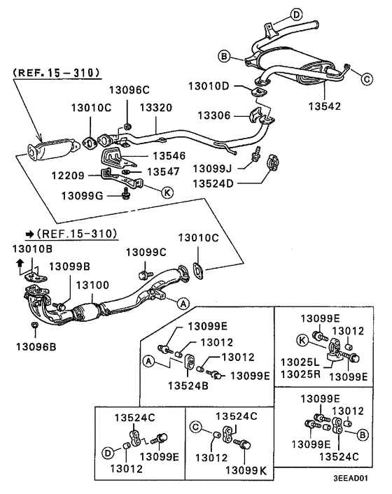 Exhaust pipe & muffler