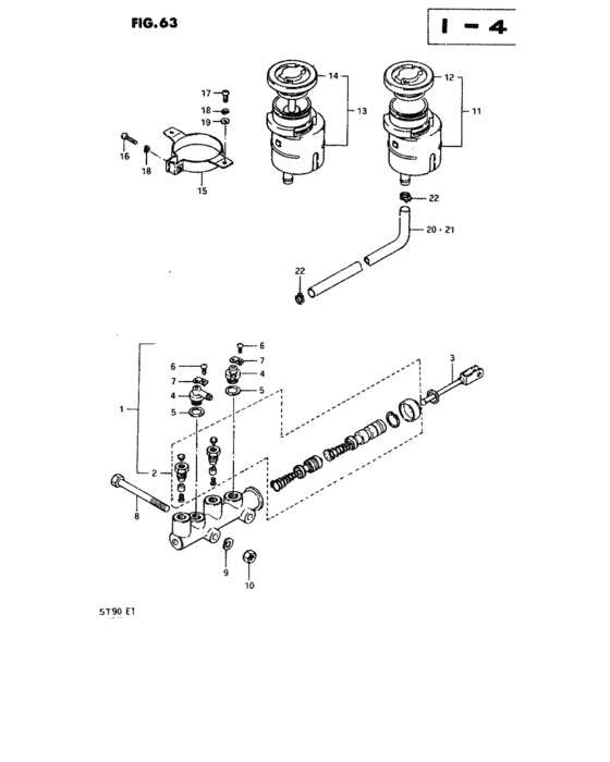 Brake master cylinder