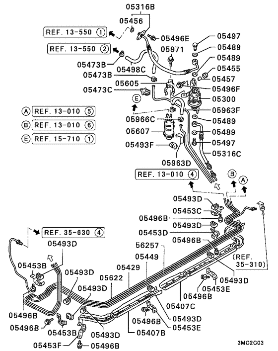 Fuel line & vapor gas control