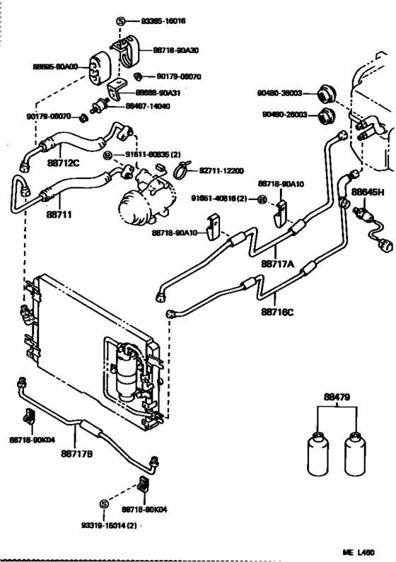Heating & Air Conditioning - Cooler Piping