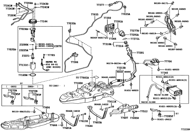 Usc system toyota 200