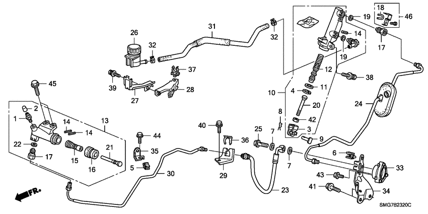 Clutch master cylinder