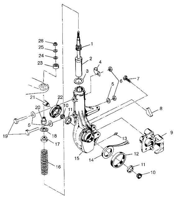 Front strut