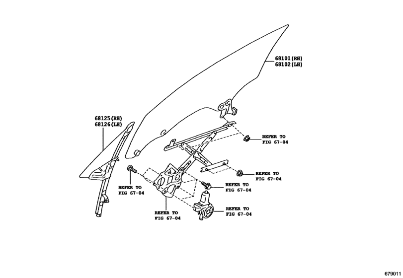 Front Door Panel & Glass