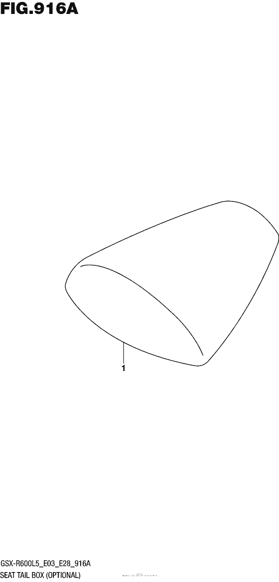 Seat Tail Box (Optional)