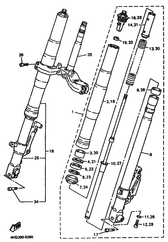 Front fork
