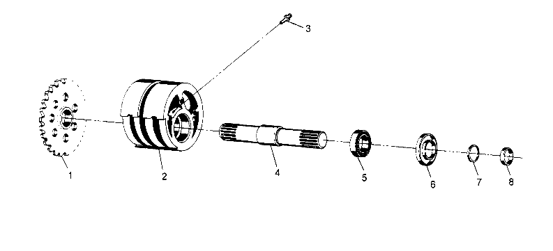 Front tightener assembly