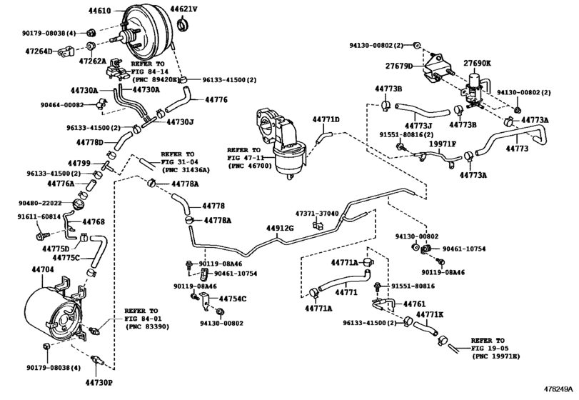 Brake Booster & Vacuum Tube