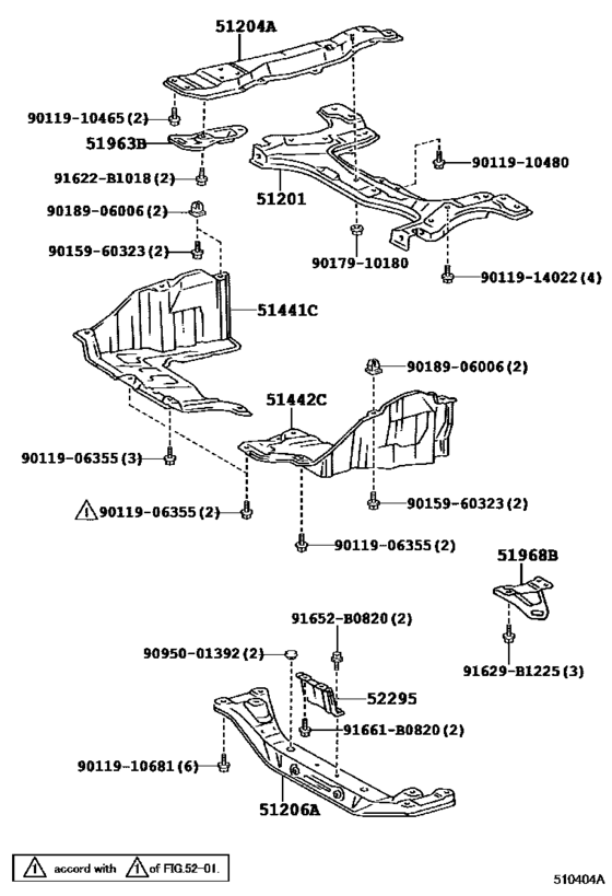 Suspension Crossmember & Under Cover
