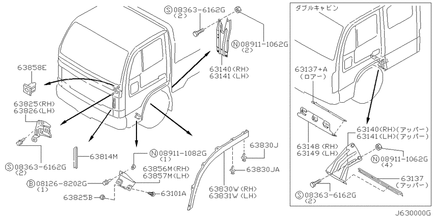 Front fender & fitting