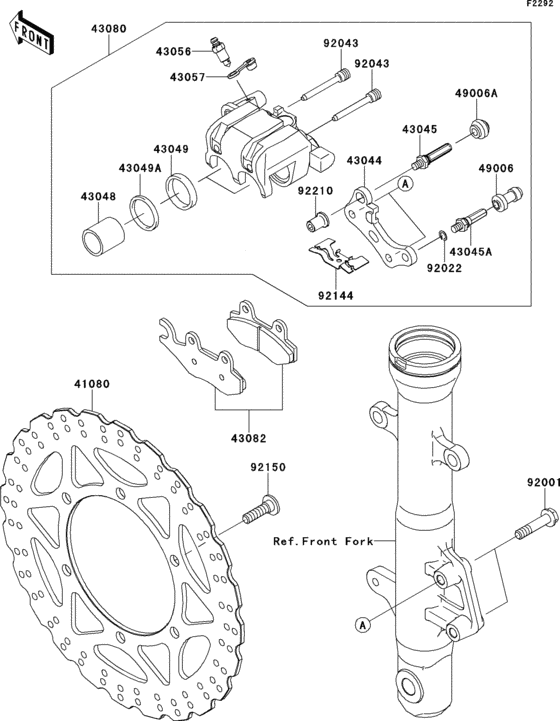 Front brake