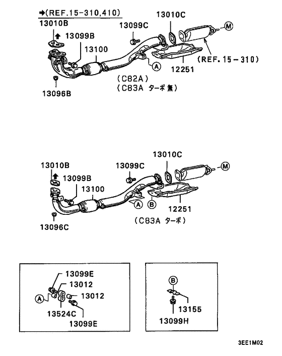 Exhaust pipe & muffler