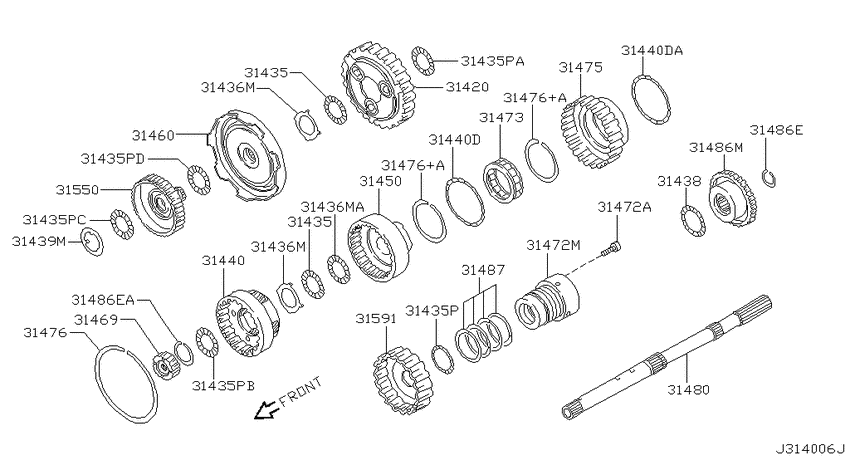 Governor,power train & planetary gear