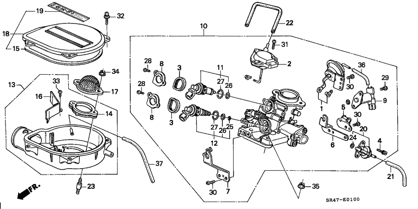Throttle body