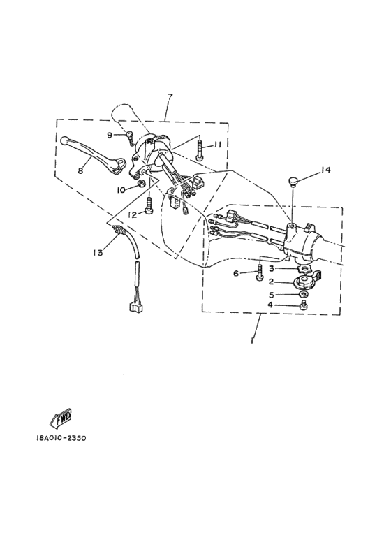 Handle switch & lever