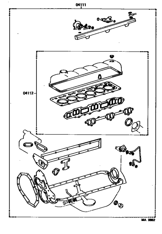 Engine Overhaul Gasket Kit