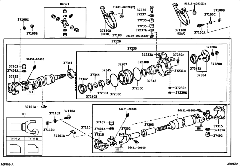 Propeller Shaft & Universal Joint
