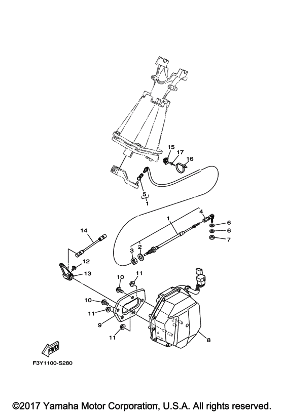 Control cable